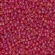 Miyuki rocailles Perlen 11/0 - Matted transparent red ab 11-141FR